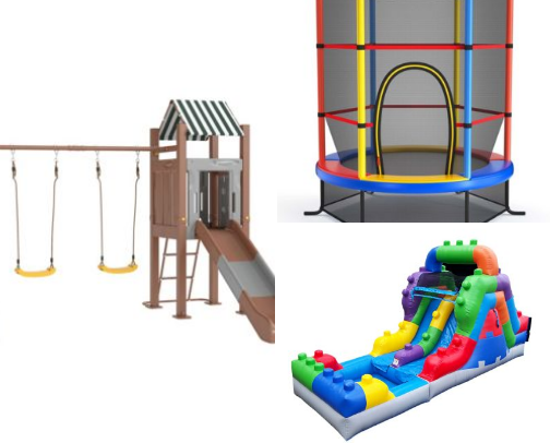 Fun and Exciting Outdoor & Indoor Toys for Kids cover photo collage