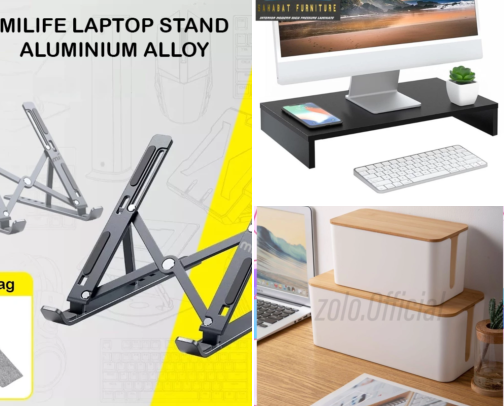 Setup Meja Minimalis cover photo collage