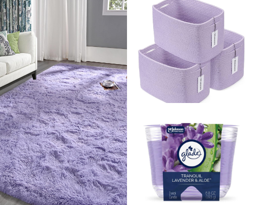 Lavender Home decor cover photo collage