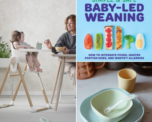 Baby feeding essentials: start your solids journey cover photo collage