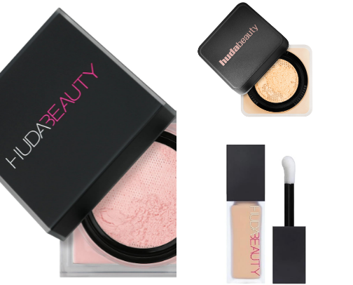 Huda beauty cover photo collage