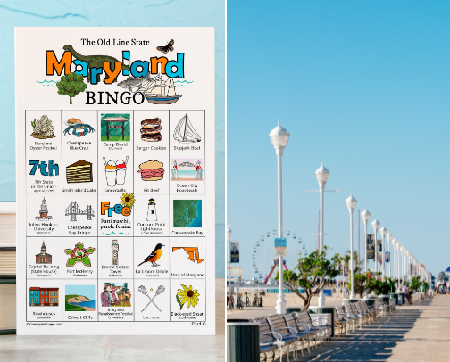 Maryland has the Water cover photo collage