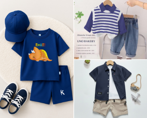 Cute Boys Outfit Sets That Look Stylish but Still Comfortable 👦✨ cover photo collage