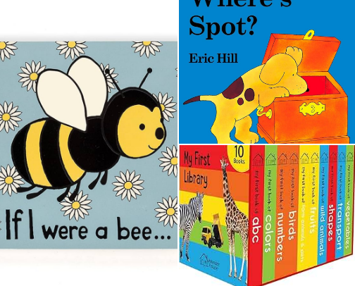 Books for Babies & Toddlers - Board Book Edition cover photo collage