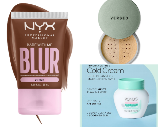 beauty must haves cover photo collage