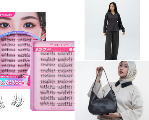 Shopee Must Haves — clothes, bags, accessories cover photo collage