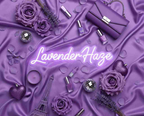 Lavender Haze cover photo collage