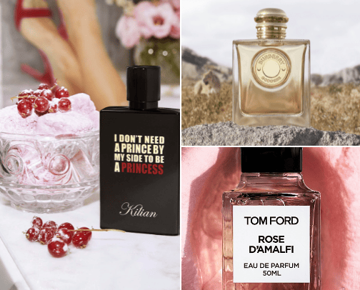 Perfume to stun cover photo collage