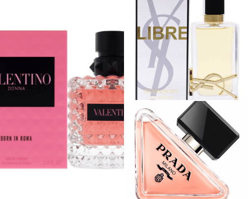 PERFUMES FOR WOMAN cover photo collage