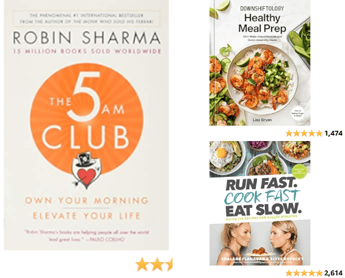 Books for Body and Mind cover photo collage