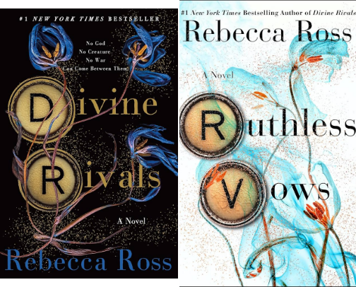 Favorite romantasy book cover photo collage