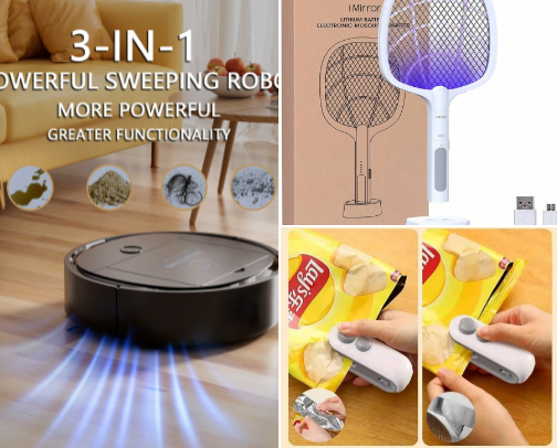 Home essentials cover photo collage