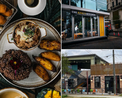 some of the BEST restaurants in Charlotte, NC. trust me cover photo collage