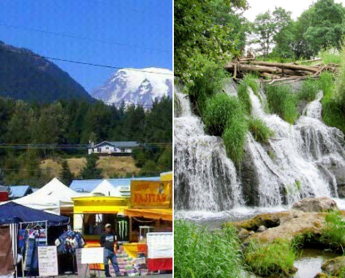 Place to see in washington cover photo collage
