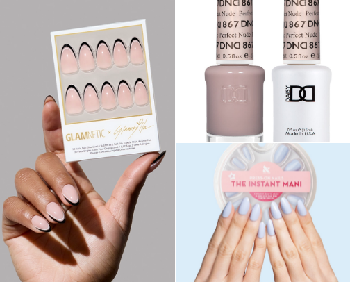 At home nail go to’s 💅 cover photo collage