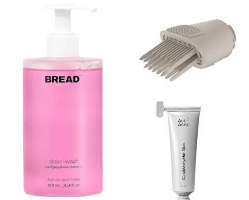 haircare favorites for straight naturals cover photo collage
