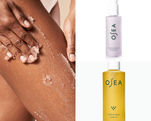 Face and Body care cover photo collage