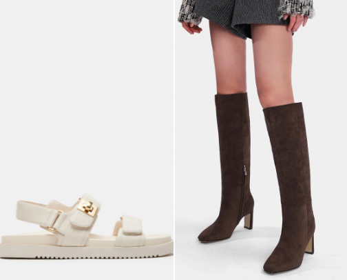 Shoes cover photo collage