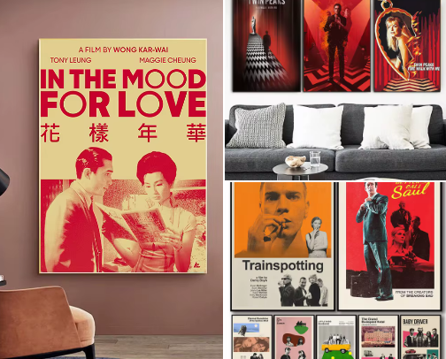 Cinephile gifts and things cover photo collage