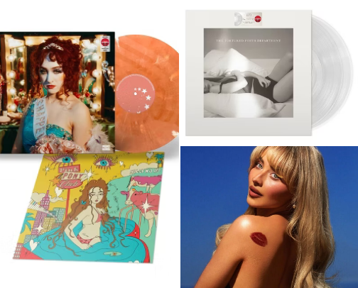 favourite albums of 2024! (VINYL) cover photo collage