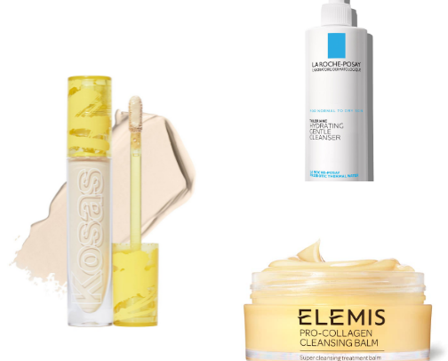 Skincare + Makeup Essentials cover photo collage