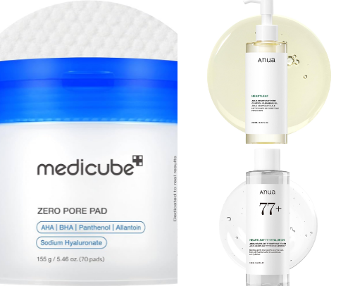 Korean skincare you can find in the U.S. cover photo collage