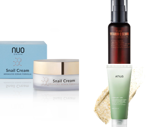 Skincare Favorites I Swear By 🤍 cover photo collage