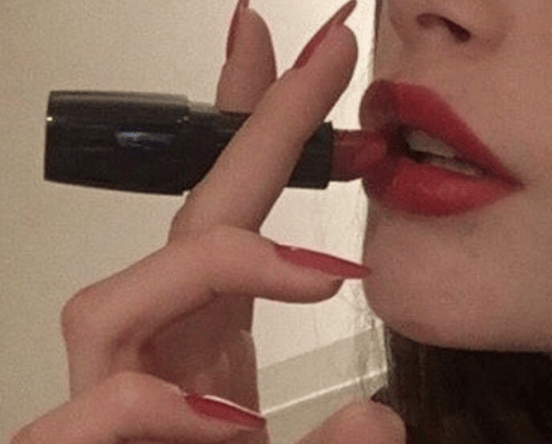 Lips cover photo collage