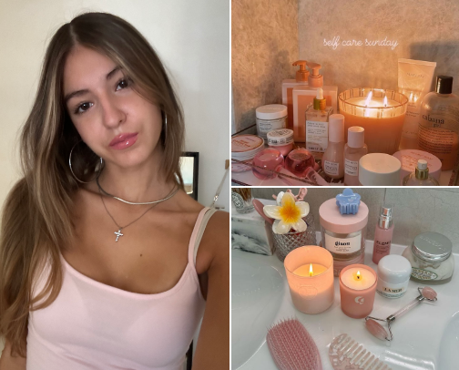 skincare for the dry/combo skin girlies ✨ cover photo collage