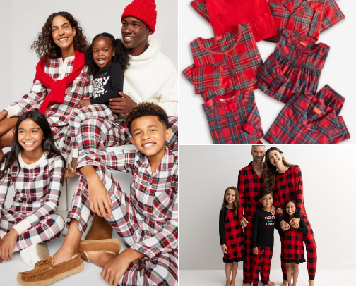 HOLIDAY PAJAMAS cover photo collage