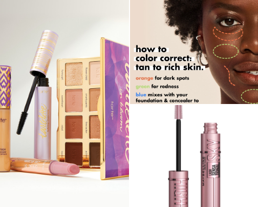 My go to makeup products cover photo collage