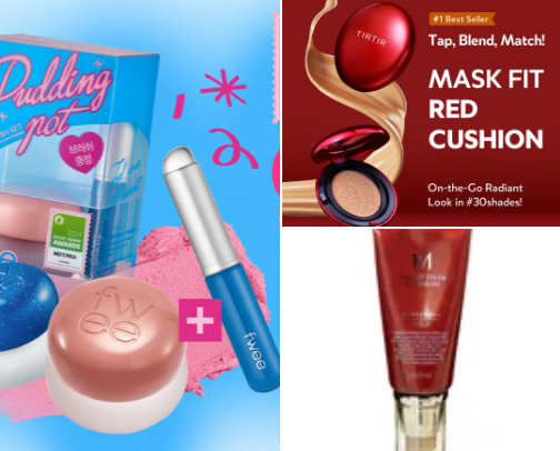 makeup favorites and ones I tried cover photo collage