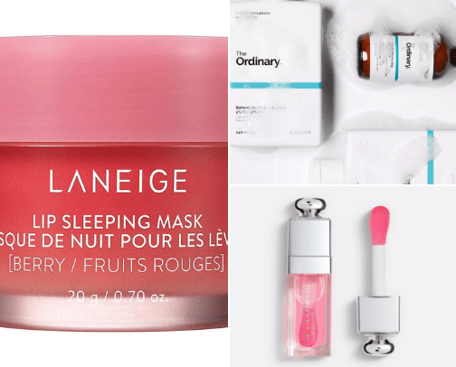 My skincare + makeup and beauty cover photo collage