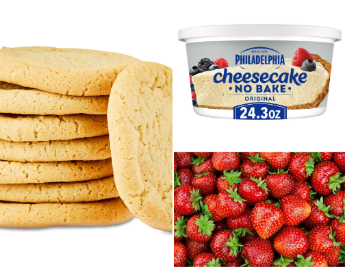 Cheesecake Frosting Fruit Pizza cover photo collage