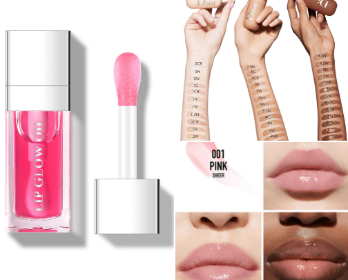 You want to look expensive with Dior makeup cover photo collage