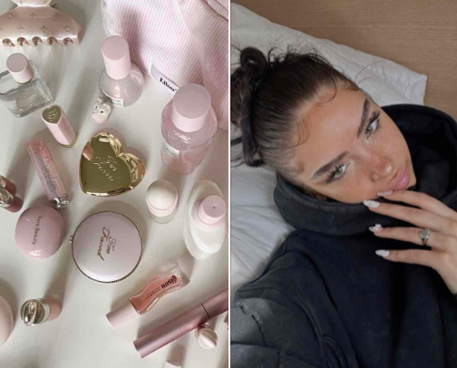 clean girl makeup product recommendations 💋 cover photo collage