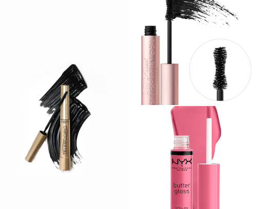 Drug store makeup.  My all time favorite everyday makeup cover photo collage