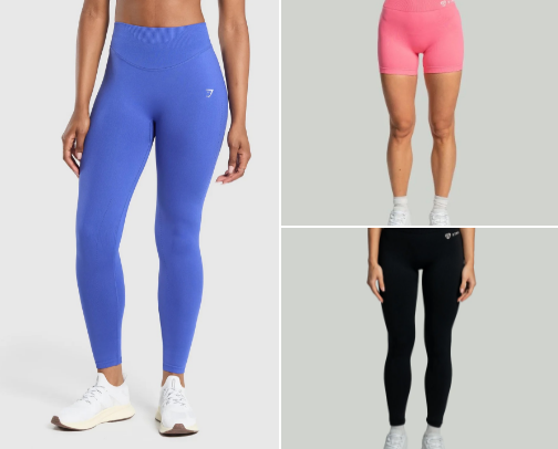 my favourite gym clothes✨ cover photo collage