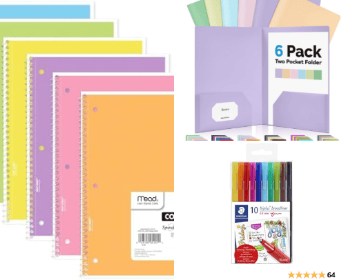 Stationary I ❤️ cover photo collage