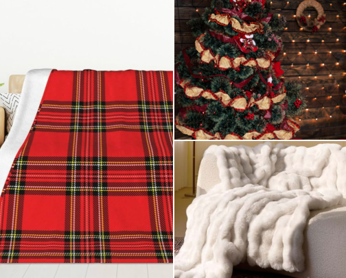 Ralph Lauren Christmas on a Budget cover photo collage