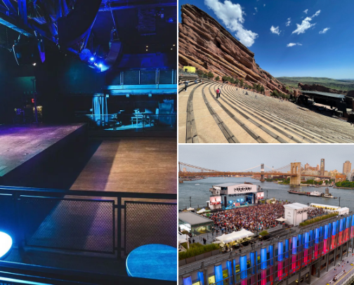 Favorite Music Venues (from a girl who spends most of her free time at shows) cover photo collage