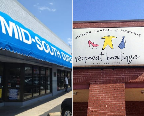 Memphis Thrift cover photo collage