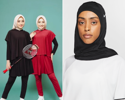 Modest Sportswear for Hijabers cover photo collage
