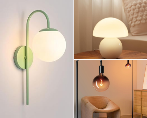 Lighting and Lamp Finds cover photo collage