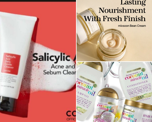 Glow-Boosting Skincare for Acne cover photo collage
