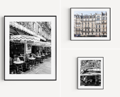 Paris Wall Art Collection cover photo collage