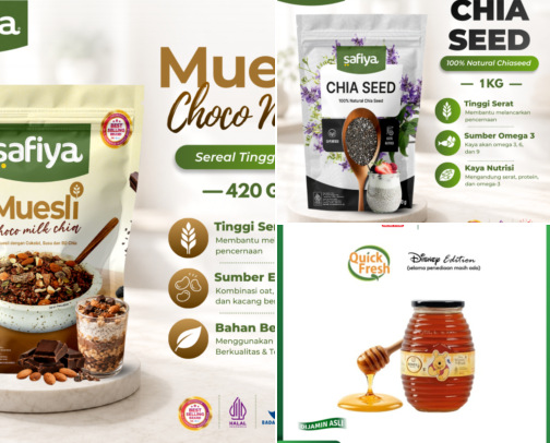 Healthier Choices for Your Diet cover photo collage