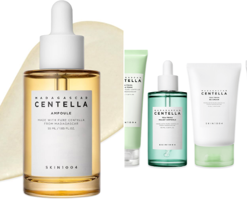 Skin care cover photo collage