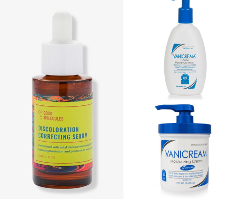 My favorite skin care recommendations. cover photo collage