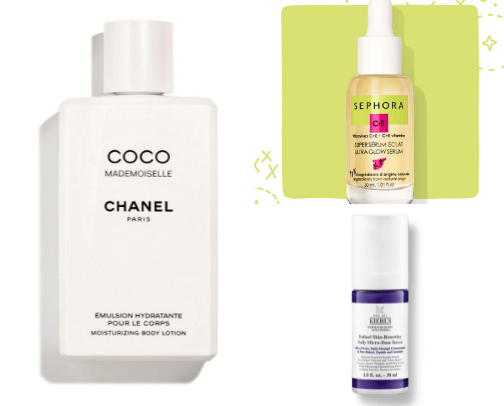 Body Lotion cover photo collage